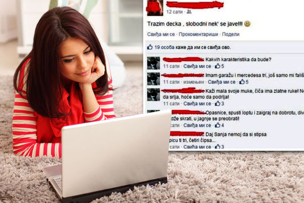 Kaži mala svoje muke, čiča ima zlatne ruke: Bosanka traži dečka na Fejsbuku! (FOTO)