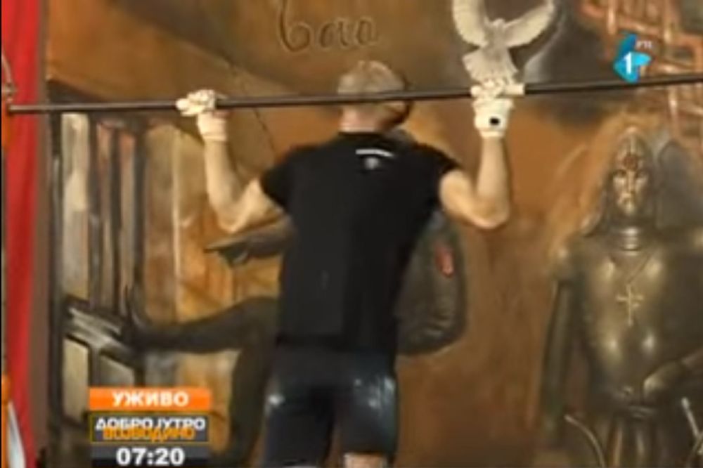 Srpski žandar oborio Ginisov rekord s 5.820 zgibova! (VIDEO)