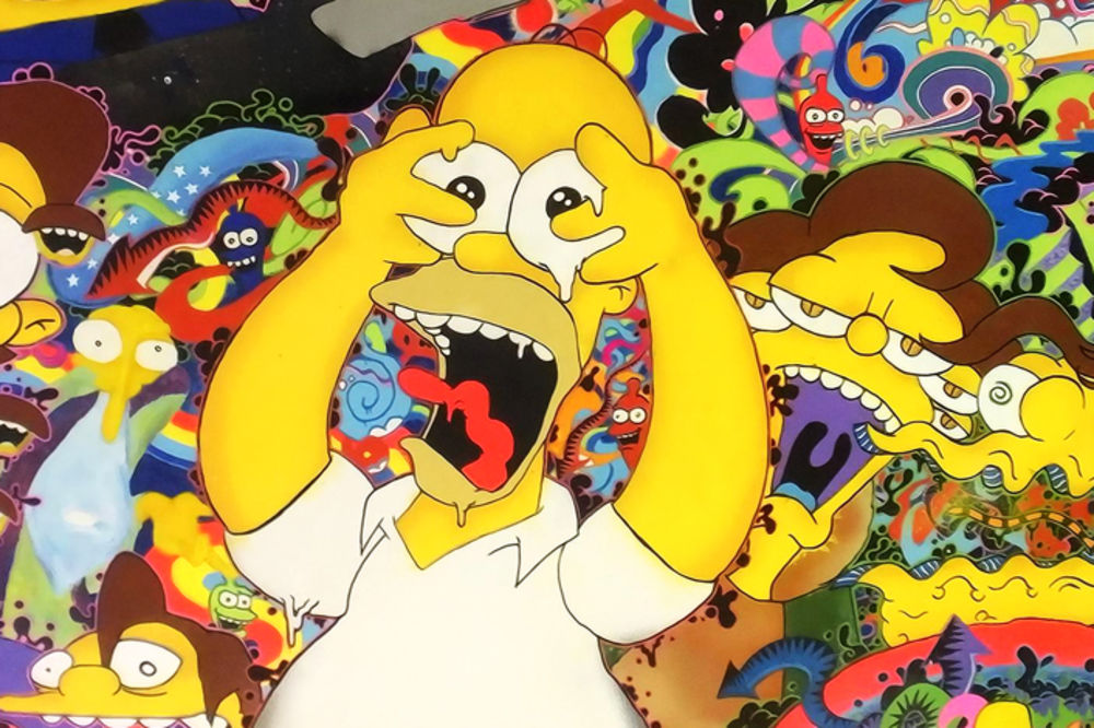 Kakav trip! Lik je dva dana gledao Simpsonove na esidu! (FOTO)