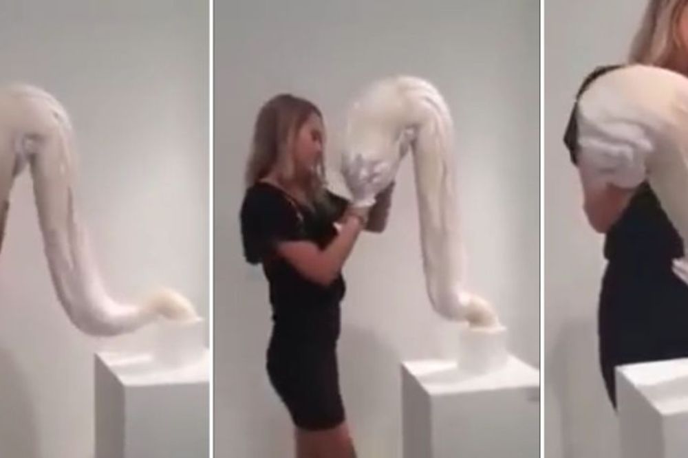 Glava kao žvaka: Bista koja se razvlači! (VIDEO)