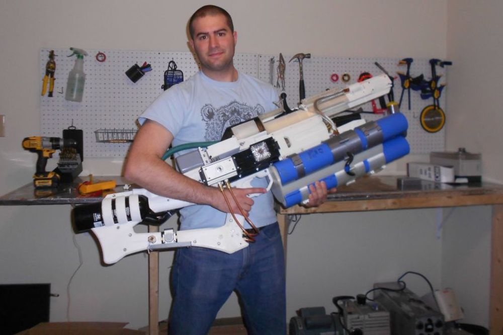 Prva elektromagnetna sačmara iz 3D printera (FOTO) (VIDEO)