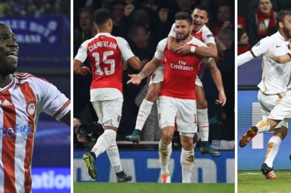 8 golova u Leverkuzenu, Arsenal srušio Bajern, Olimpijakos odneo bodove sa Maksimira! (VIDEO)