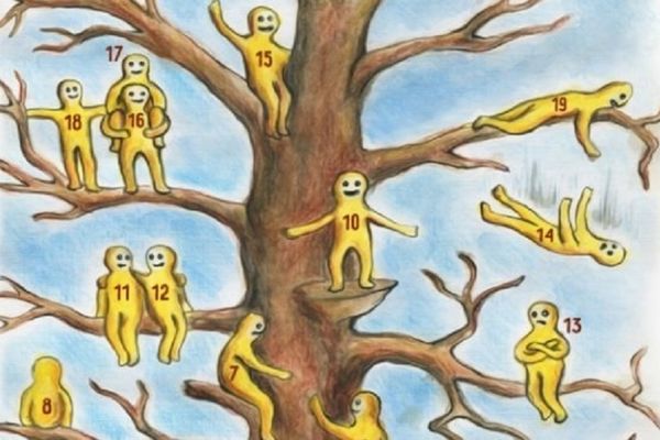 Koji ste čovečuljak na ovom drvetu? Pazite kako odgovarate jer... (FOTO)