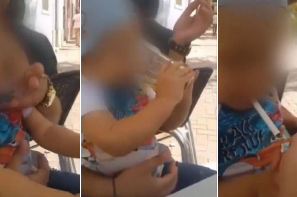 Najgori roditelj na svetu: Primoravao dečaka da puši i pije (VIDEO)