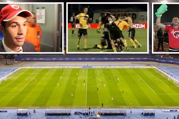 Igrači Zvezde obožavaju da na Maksimiru paradiraju u crveno-belim obeležjima! (VIDEO)