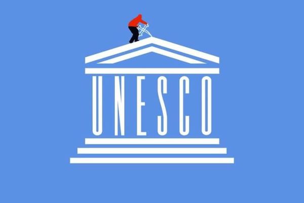 Ovaj plakat najbolje objašnjava sta je Unesko uradio Srbiji! (FOTO)