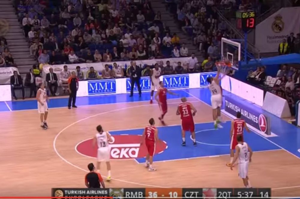Brutalna rampa Zvezdaša u Top 10 poteza kola u Evroligi! (GIF)