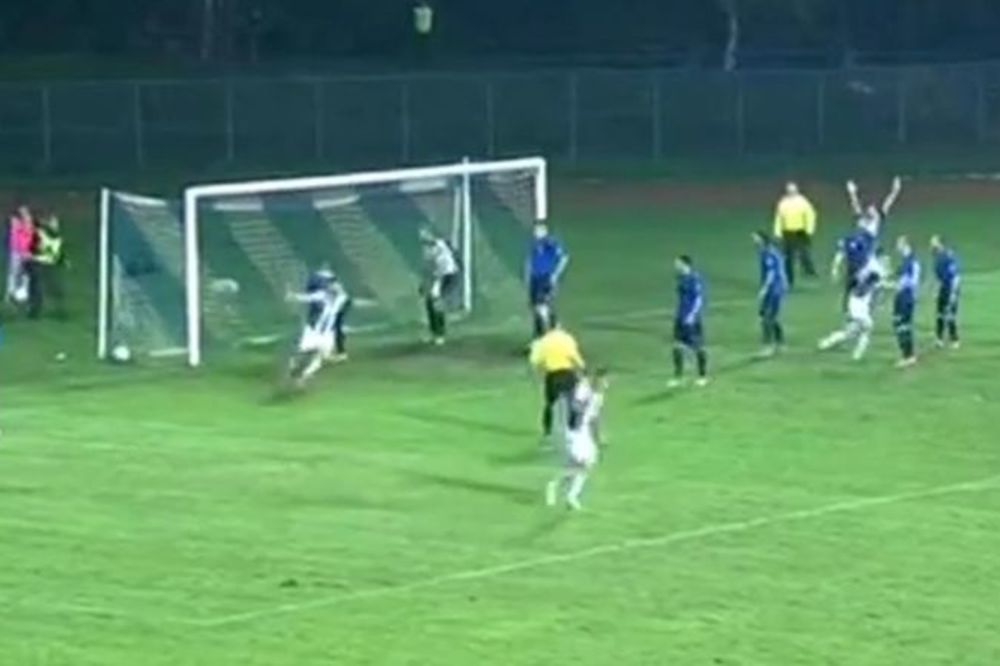 Lob iz okreta levicom: Majstorija Stefana Babovića za 1:1 u Lučanima! (VIDEO)