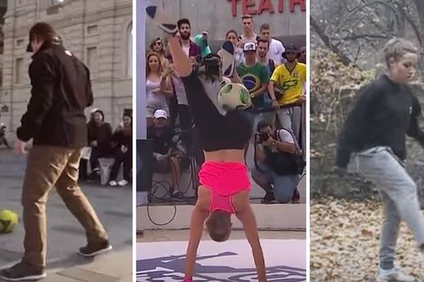 Muškarci, zamislite da vam žensko probaci loptu kroz noge? Njih 7 bi to mogle! (VIDEO)