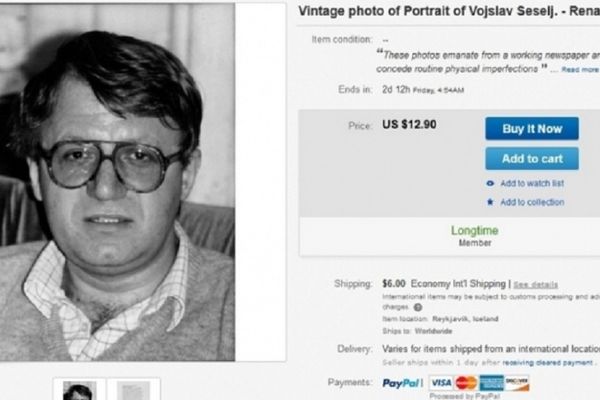 Kupite Šešelja za samo 12 dolara! Nadmetanje na internetu je već počelo! (FOTO)