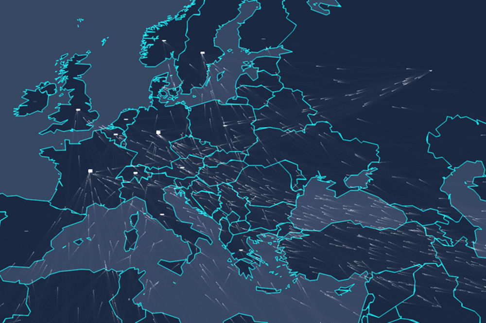 Reke ljudi: Pogledajte interaktivnu mapu kretanja migranata ka Evropi (FOTO)