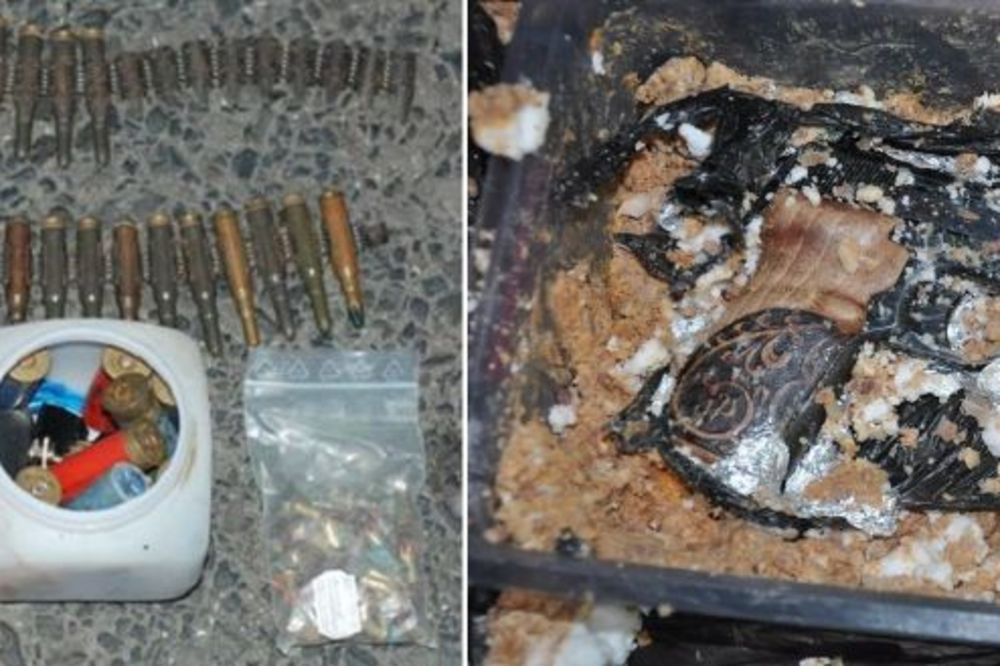 Pokušao da u kanti sa čvarcima prošvercuje pištolj do Francuske?! (FOTO)