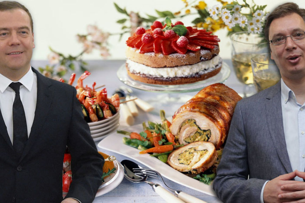 Espreso ekskluzivno otkriva: Ovo su jela koja je Medvedev servirao pred Vučića (FOTO)