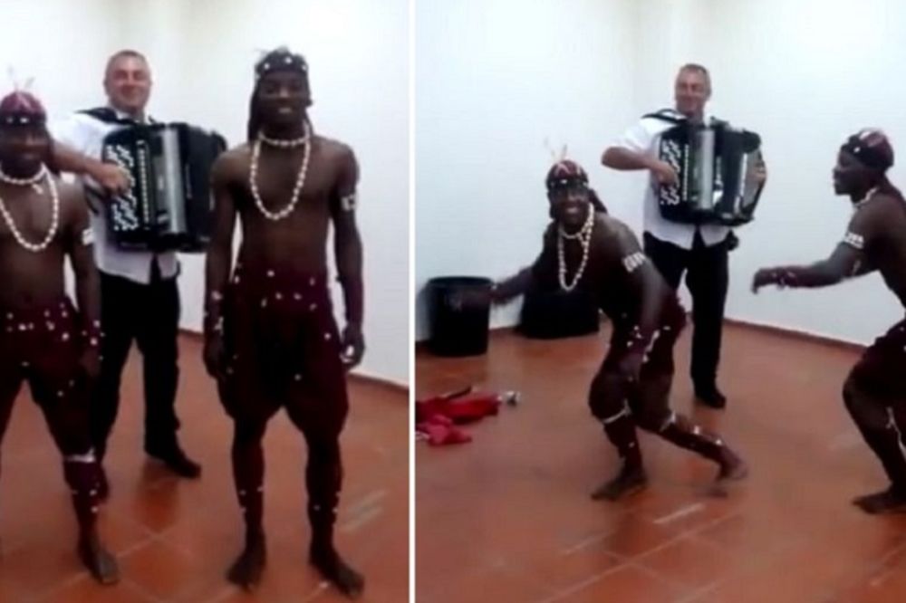 Srbija do Tokija! Pogledajte kako crnci đuskaju uz Moravac! (VIDEO)