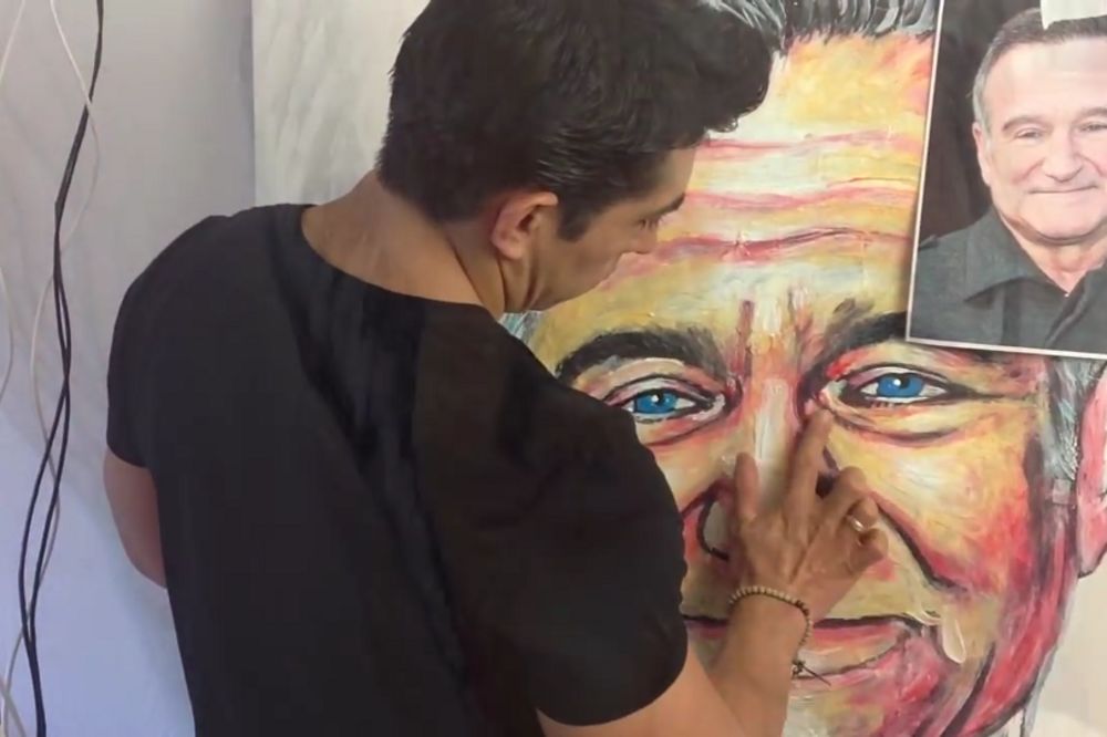 PASTA ZA ZUBE UMESTO BOJE: Pogledajte kako ovaj Meksikanac slika portrete poznatih ličnosti (FOTO) (VIDEO)