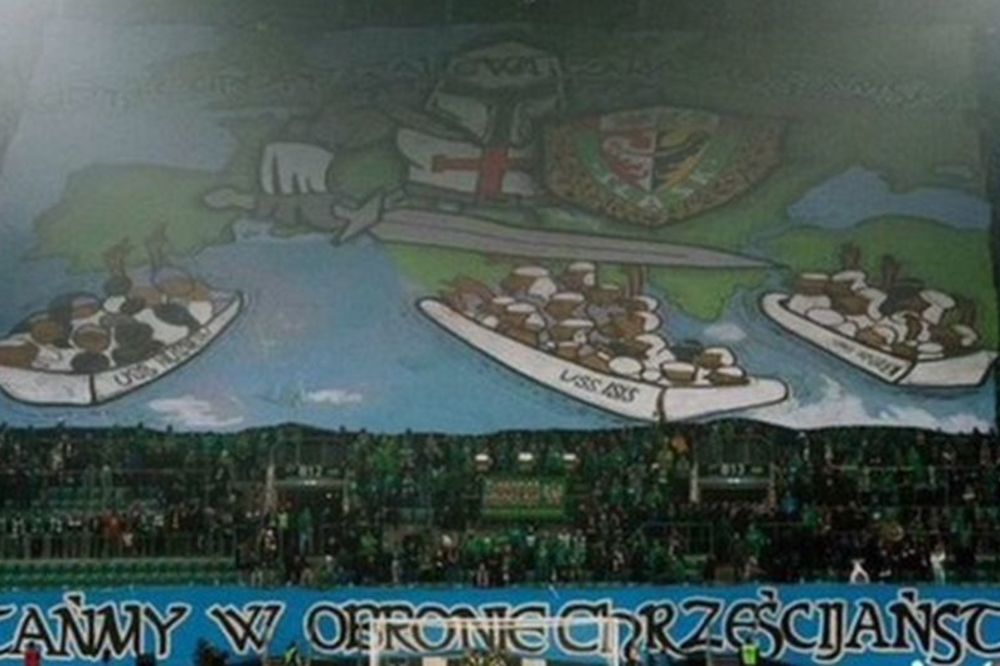 Šetalica poljskih navijača: Islam se neće širiti Evropom! (FOTO) (VIDEO)