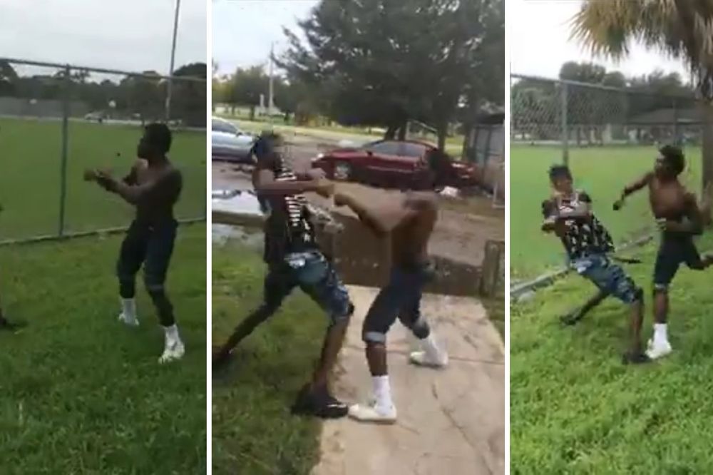 #ONOKAD se geto crnci tuku kao devojčice (VIDEO)