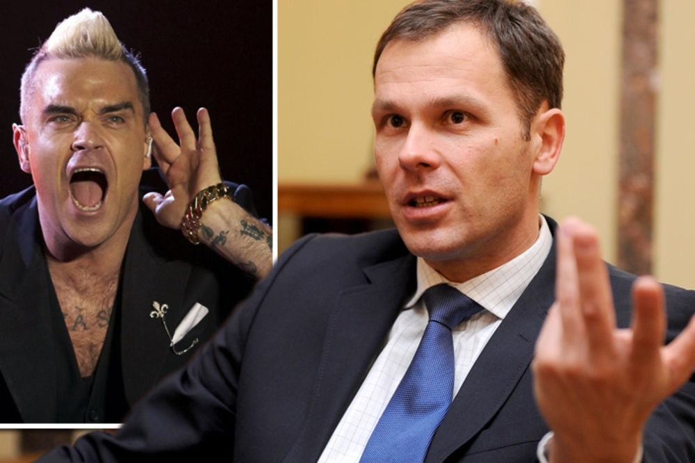 Evo gde se troše naše pare: Mali priznao da su dali 35 miliona za Robija Vilijamsa! (FOTO)