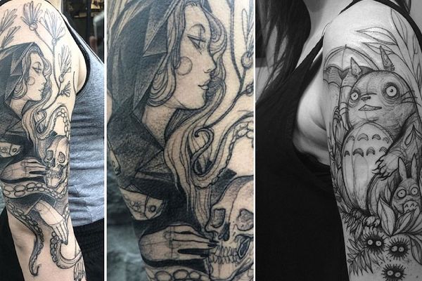 12 tetovaža koje izgledaju kao obični crteži olovkom, a tako su strava (FOTO)