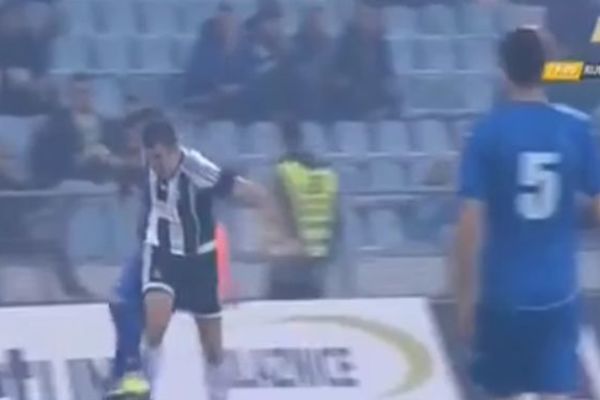 Copy Gornji Milanovac paste Jagodina: Partizan gubi i ima igrača manje! (VIDEO)