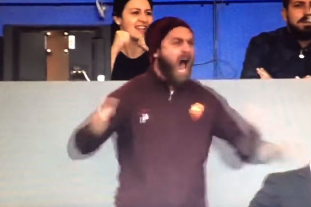 De Rosi u delirijumu nakon Džekovog gola Rome u derbiju sa Lacijom! (VIDEO)