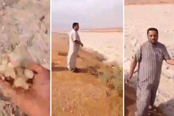 Da li ste ikada videli ovako nešto: Padao je grad, nastala je reka! (VIDEO)