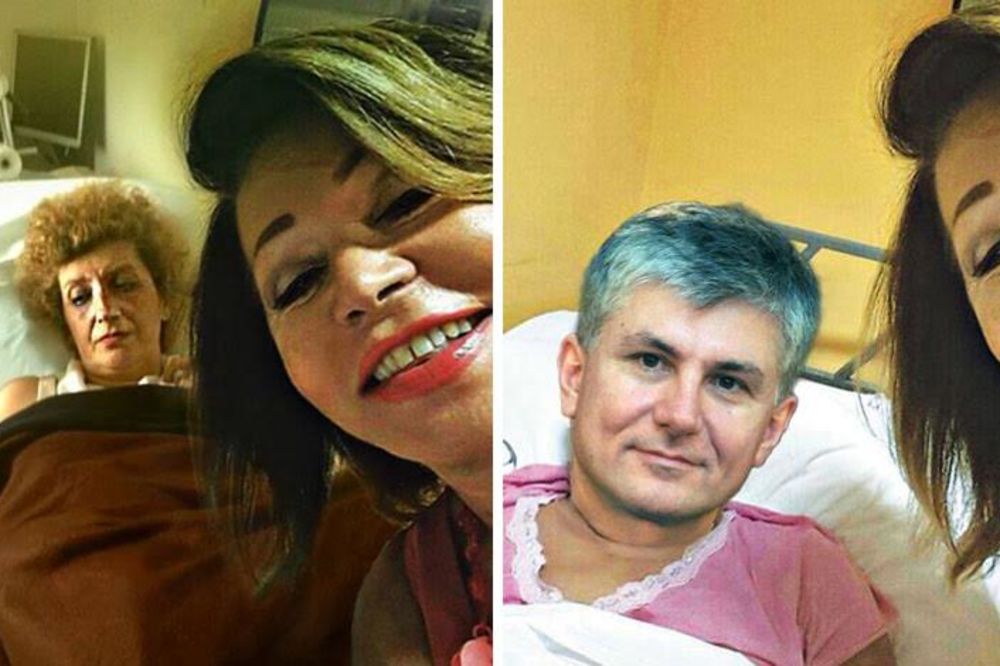 Smešno ili morbidno: S kim sve Neda Ukraden ima umirući selfi? (FOTO) (MEME)