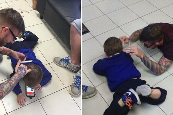 U berbernicu mu je došao autističan dečak da ga ošiša. Dirnuće vas kako ga je zabavio! (FOTO)