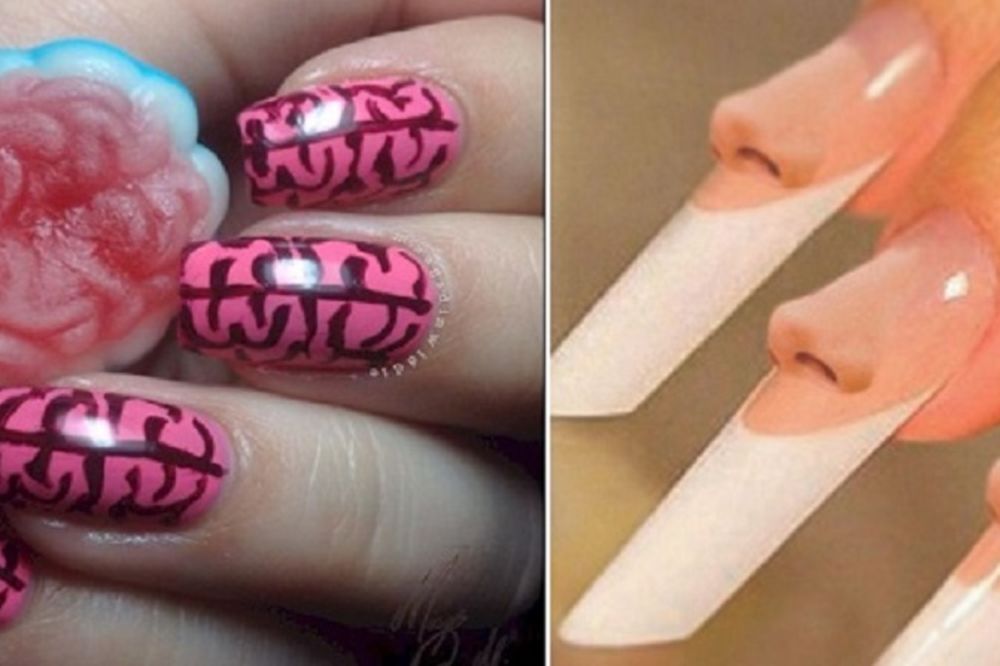 10 bizarnih dezena noktiju sa motivima ljudskih organa (FOTO)