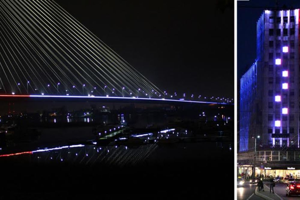 I Beograd je Pariz: Pogledajte kako Srbija saoseća s Francuskom posle napada džihadista (FOTO)