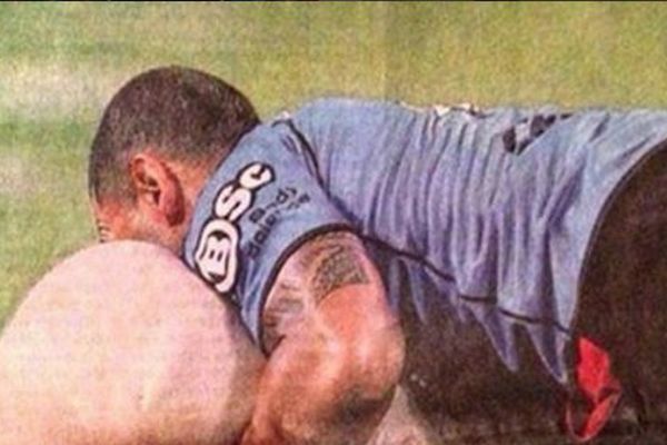 Kakav grub start: Ovo je najbizarnija sportska fotografija na internetu ikada! (FOTO)