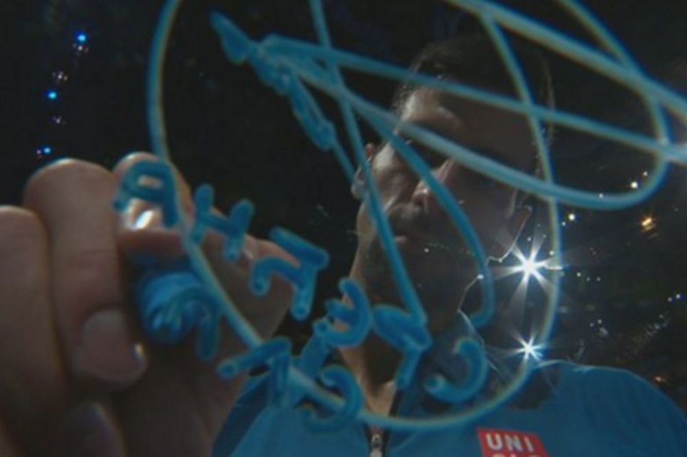 Novače, kraljino: Počistio Nadala, a onda čestitao Aranđelovdan ćirilicom na kameri! (FOTO)