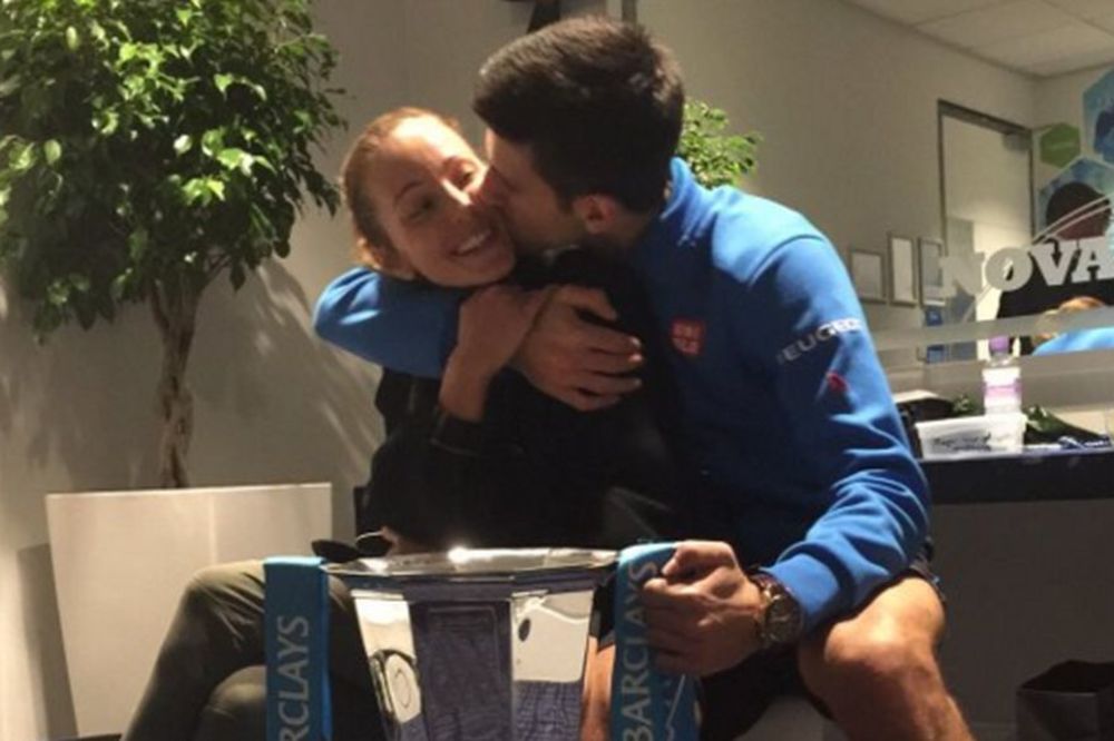 Ona je Novakova ispiracija: Ti si ovu godinu učinila posebnom! (FOTO)