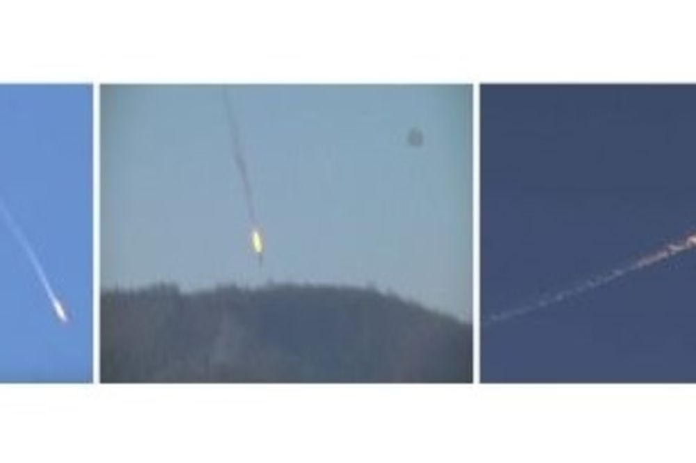 Turci oborili ruski vojni avion na granici sa Sirijom! (VIDEO)