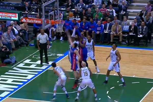 Kako postići poen iz sedmog puta? Košarkaš Detroita će vam to detaljno objasniti! (VIDEO)