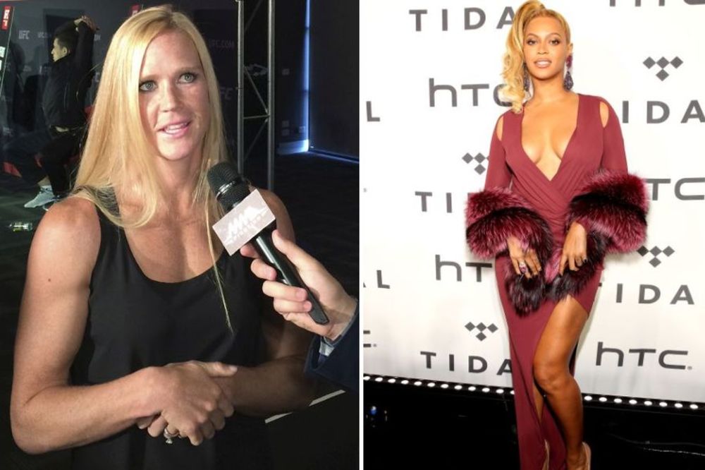 Ego ili se pravi luda? Nova UFC šampiona šokirala sve pitanjem koje je postavila Bijonse! (VIDEO)