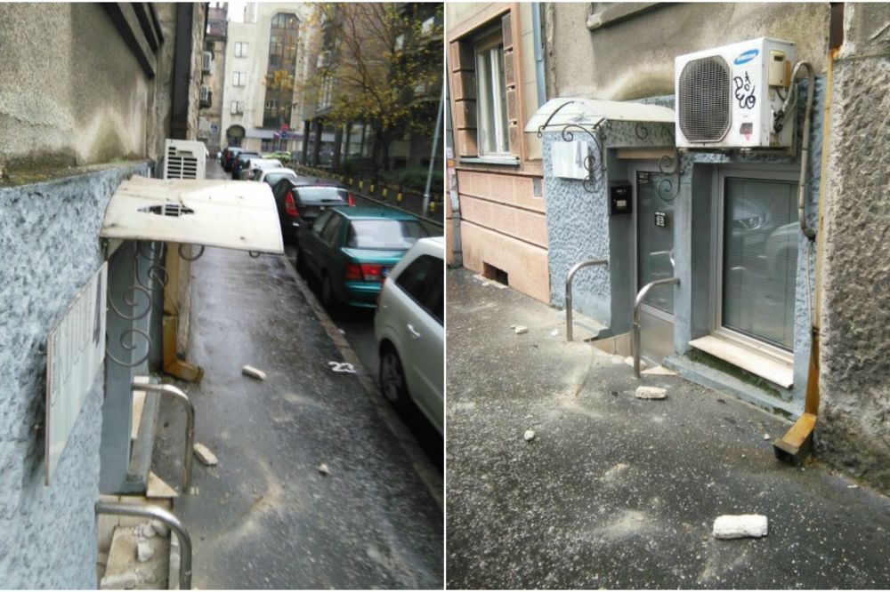 Bruka u centru Beograda: Bombe prete s neba, a mine sa zemlje! (FOTO)