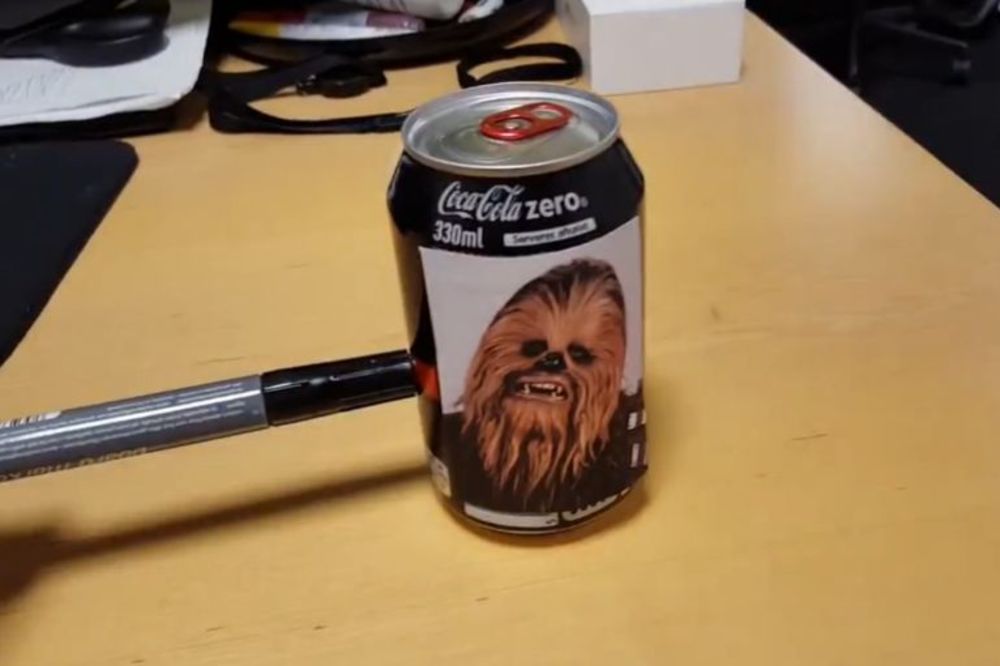 Genijalna fora: Čubaka se stvarno čuje iz ove limenke! (VIDEO)