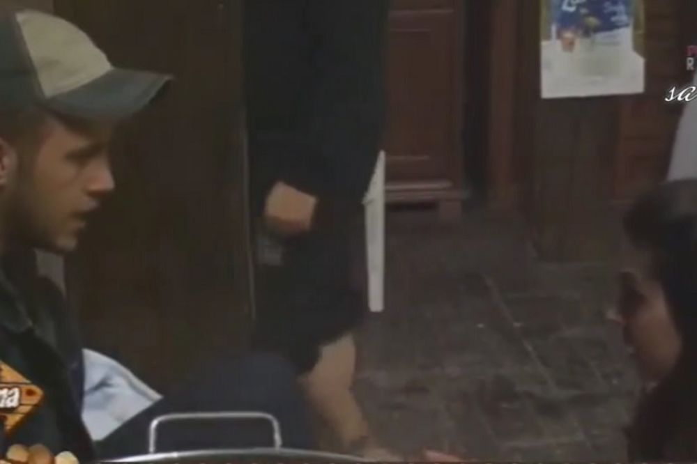 Nasilju nikad kraja: Semir vikao i bacao stolice na Gabrijelu (VIDEO)