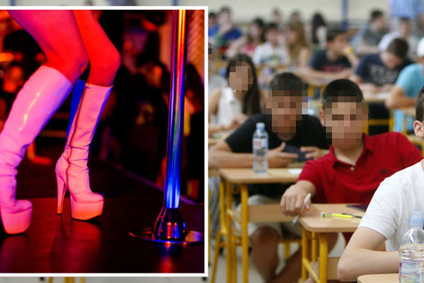 Osnovci će čekati Novu godinu u striptiz klubu, uz starlete i kriminalace!