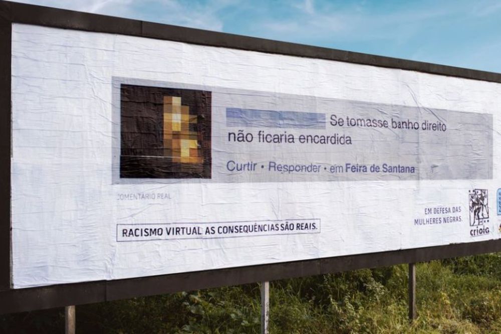 Rasisti, oprez: Vaše reči mogu da vam osvanu ispred nosa! (FOTO)