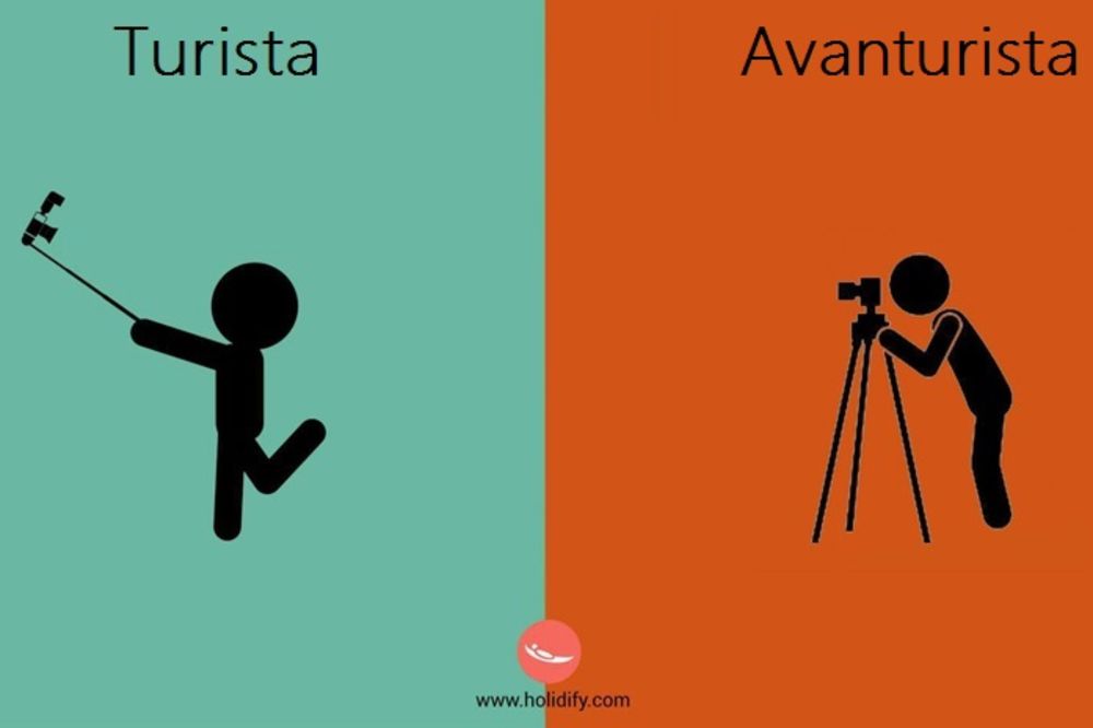 12 primera kako na putovanje gleda prosečan turista, a kako avanturista! (FOTO)