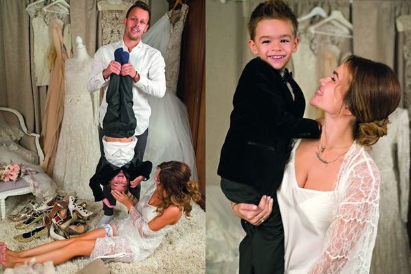 Ekskluzivno - neobjavljene fotke! Rastopićete se kad vidite kako se Sevin sinčič spremao za venčanje! (FOTO)