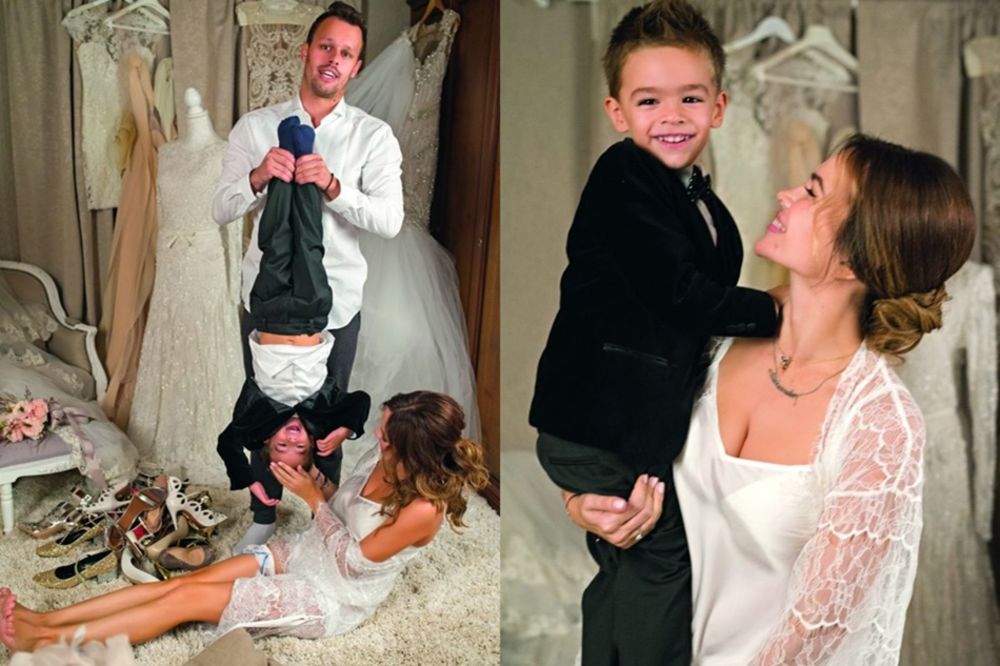 Ekskluzivno - neobjavljene fotke! Rastopićete se kad vidite kako se Sevin sinčič spremao za venčanje! (FOTO)