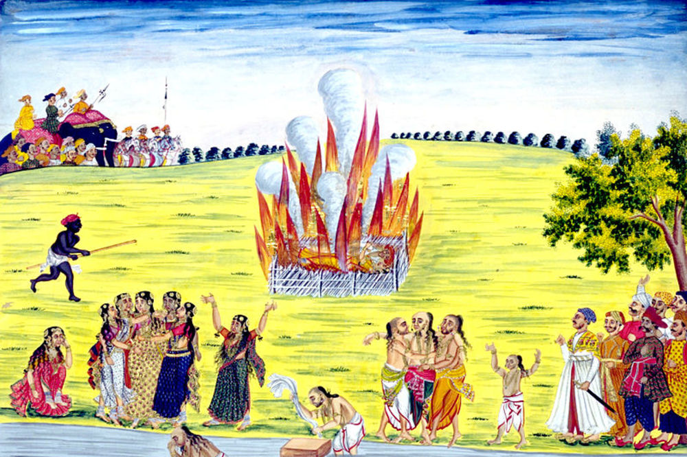 Kakav bizaran običaj: Hindusi su nekad spaljivali sveže udovice!