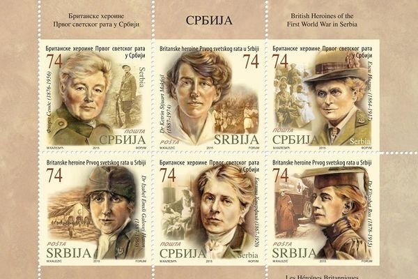 Srbija ih nije zaboravila: I BBC piše da su požrtvovane Britanke dobile markice kod nas (FOTO)