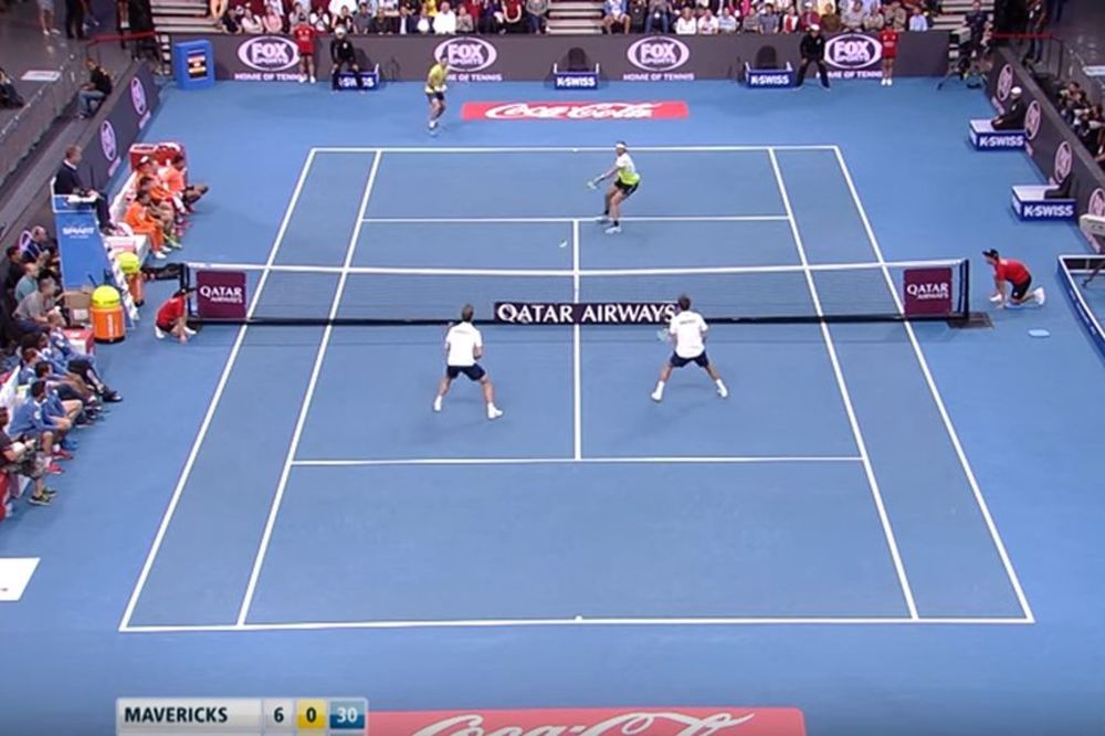 Nadal se smarao na mreži u meču dublova, a onda je izveo dva udarca o kojima se priča! (VIDEO)