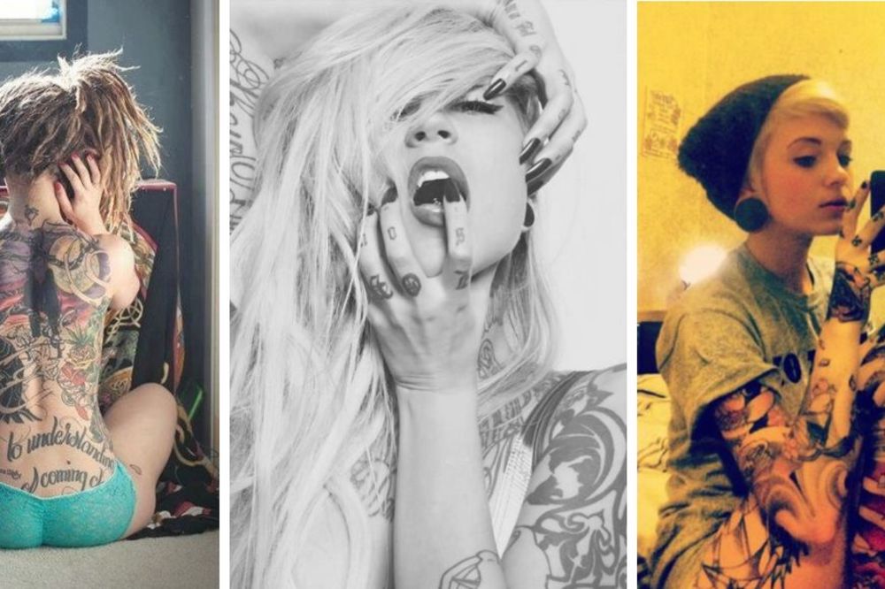 12 najseksi istetoviranih cica na internetu! Riđokosa zakiva koliko je dobra! (FOTO)