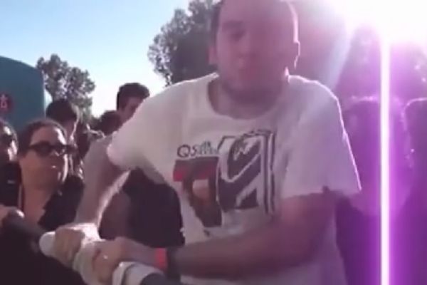 Sav taj bes: Bilo mu je dosadno u kancu, pa rešio da se iživi na dens žurci (VIDEO)