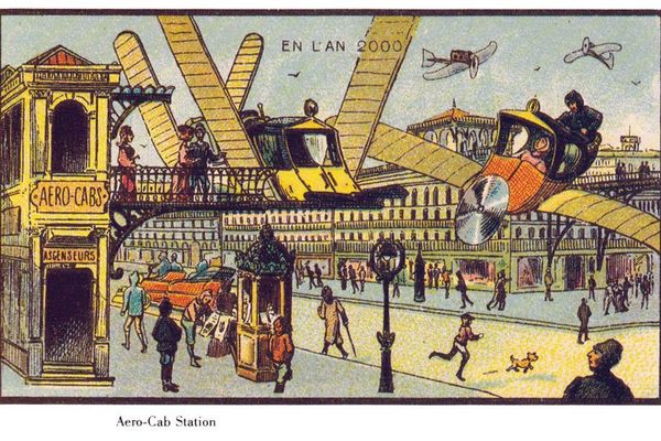 Krilata policija i leteći vatrogasci? Ovako su naši preci zamišljali 21. vek! (FOTO)